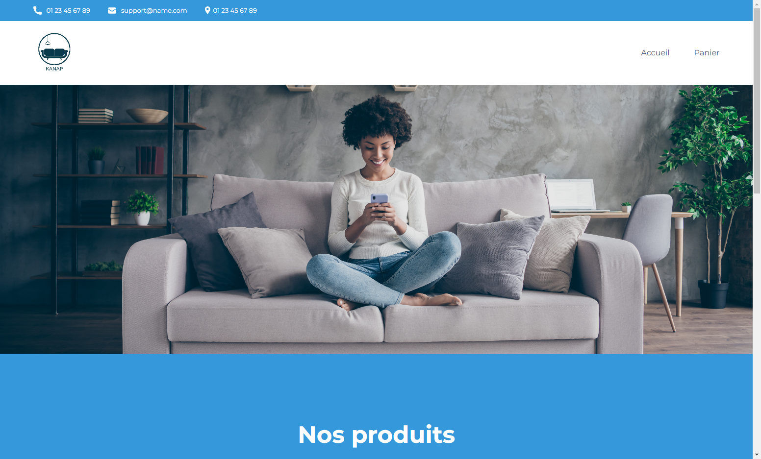 Création Kanap